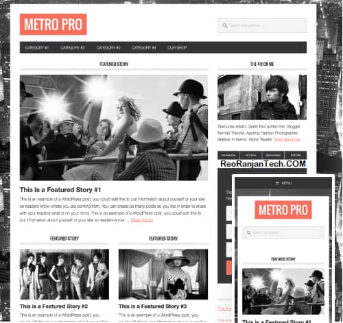 Metro Pro Theme Free Download