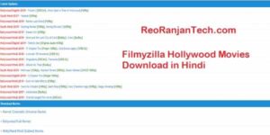 Filmyzilla Hollywood Movies Download in Hindi