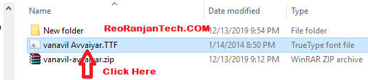 Vanavil Tamil Font Free Download For Windows 7