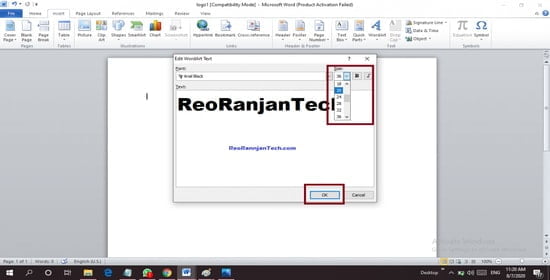 how to create a logo in microsoft word 2007
