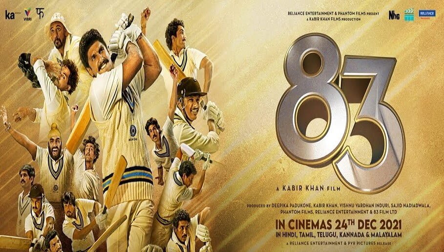 Hindi Bollywood 83 Movie Download Review Tamilrockers Telegram Link
