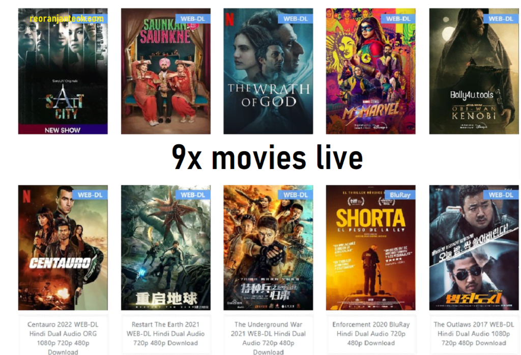 9x movies live