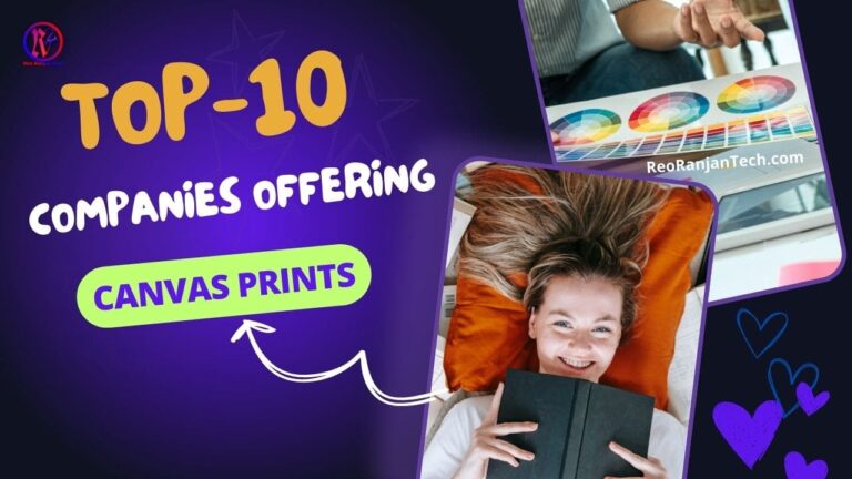 Top 10 Companies Offering Canvas Prints