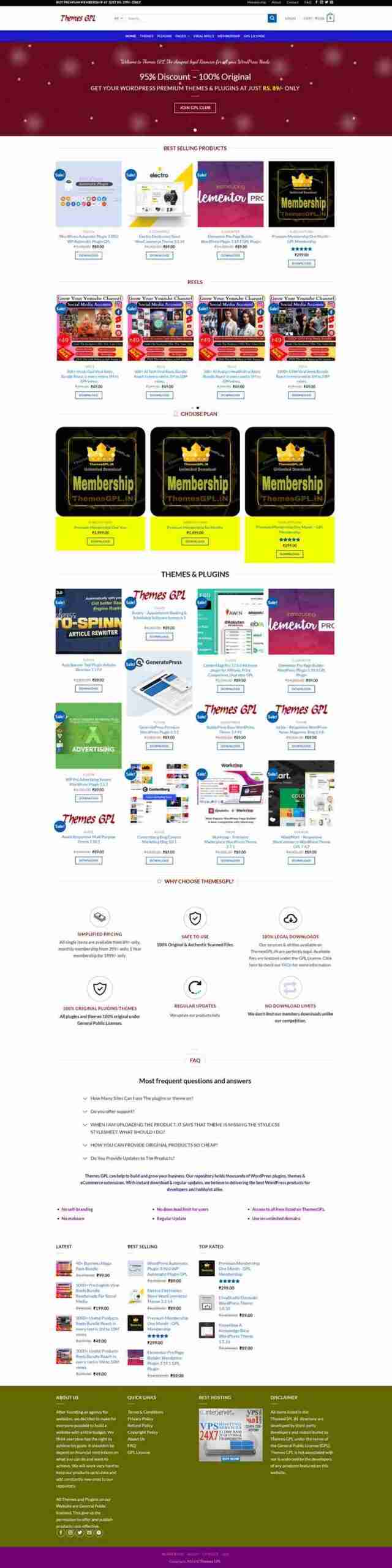 Digital Product Selling WEBSITE CUSTOMIZATION themesgpl