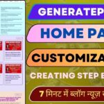 Homepage Design A Comprehensive Guide to Building Your Blog Website with GeneratePress Theme 1 Homepage Design A Comprehensive Guide to Building Your Blog Website with GeneratePress Theme